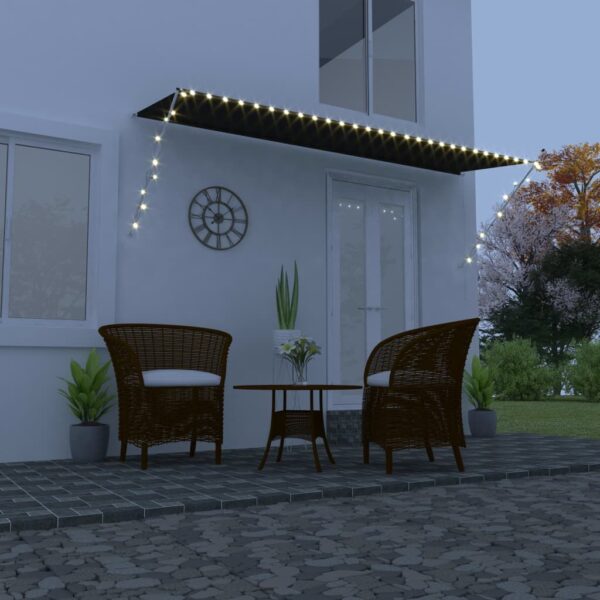 Retractable Awning 400x150 cm Anthracite – Image 3