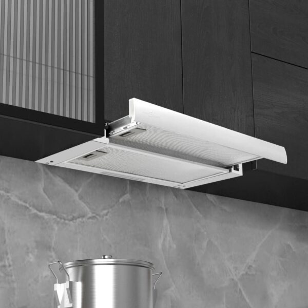 Slim Built-in Extractor Hood 480 m?/h Aluminium Stainless Steel – Image 3
