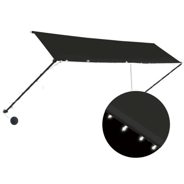 Retractable Awning 400x150 cm Anthracite